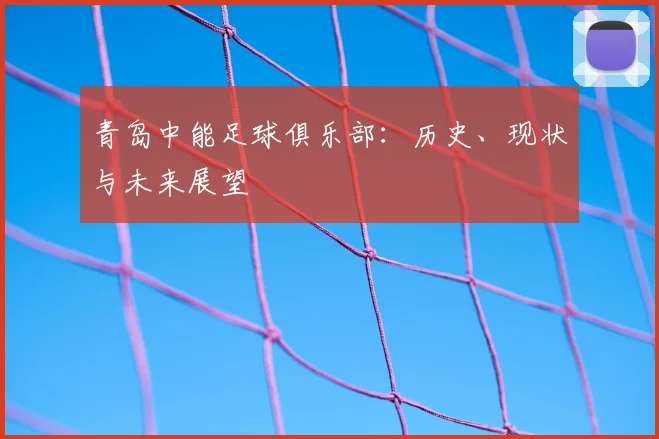 青岛中能足球俱乐部：历史、现状与未来展望