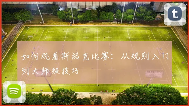 如何观看斯诺克比赛：从规则入门到大师级技巧